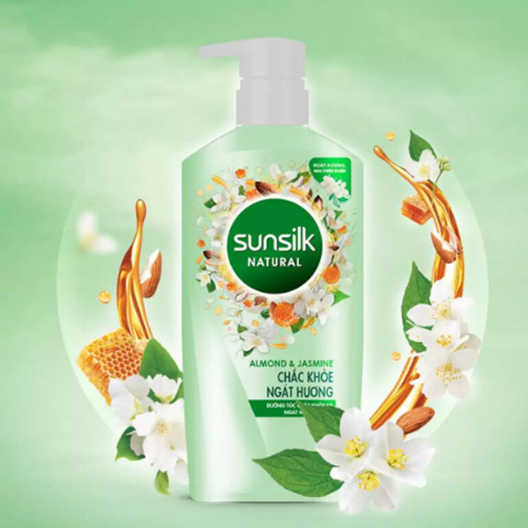 Dầu gội Sunsilk Natural chắc khỏe ngát hương