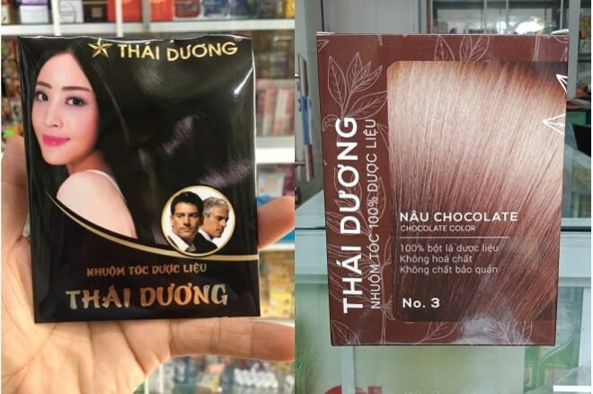 Dầu gội đen tóc Thái Dương