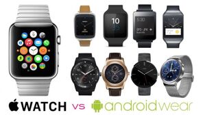 Lựa chọn smartwatch nào giữa Apple Watch và Android Wear ?