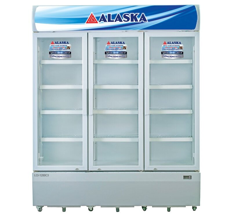Tủ mát Alaska Inverter 3 cánh 1400 lít LCI-1200C3 đáng để mọi người lựa chọn