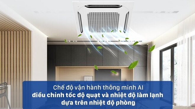 điều hòa âm trần LG