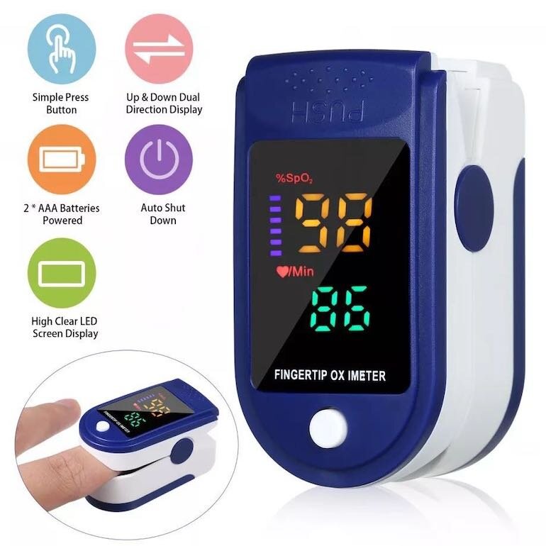 Cách sử dụng máy đo SpO2 Pulse Oximeter LK87