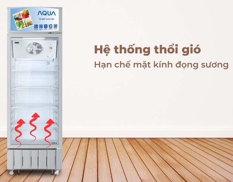 Tìm hiểu những tính năng nổi bật tủ mát Aqua 1 cánh 240 lít AQS-F318S