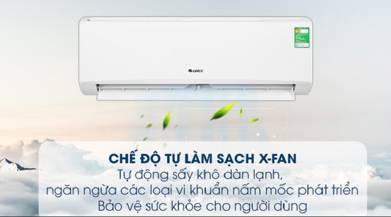 điều hòa Gree GWH09KB-K6N0C4 TỰ LÀM SẠCH DÀN LẠNH