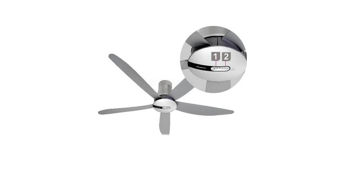 Lý do nên sở hữu ngay quạt trần Panasonic 5 cánh F-60TAN?