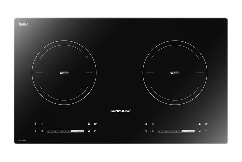 Loạt bếp từ đôi Sunhouse có Inverter tiết kiệm điện, giá siêu 