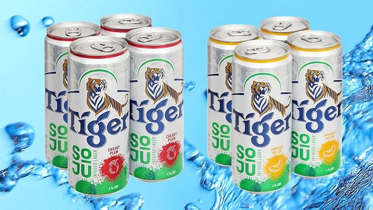 Review bia Tiger Soju: Kết hợp