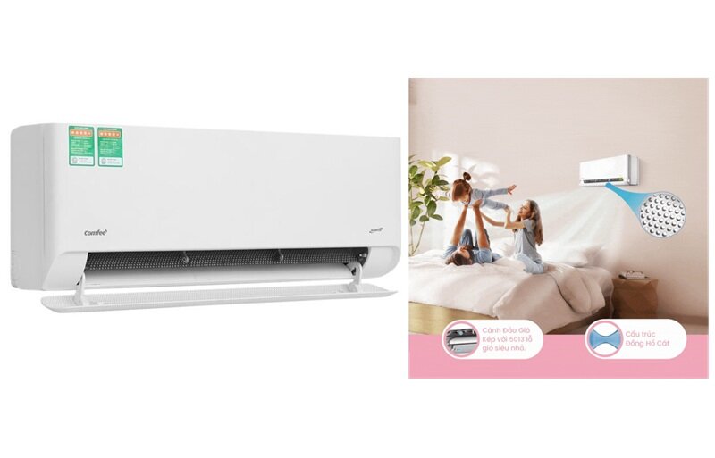 Đánh giá điều hòa Comfee CFS-10VCB1: Thông minh, tiết kiệm điện nhưng cũng có điểm yếu!