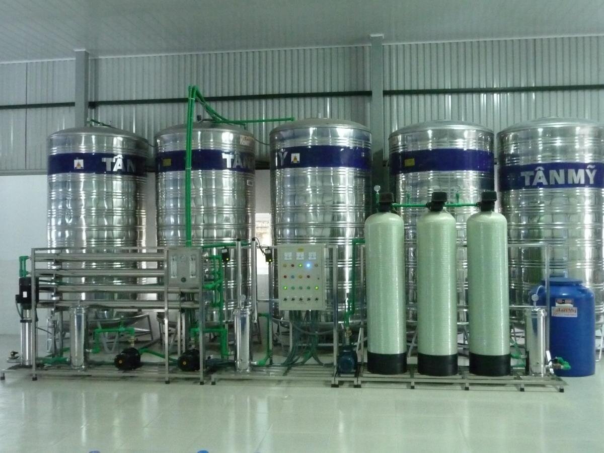 Hệ thống lọc nước RO trong công nghiệp