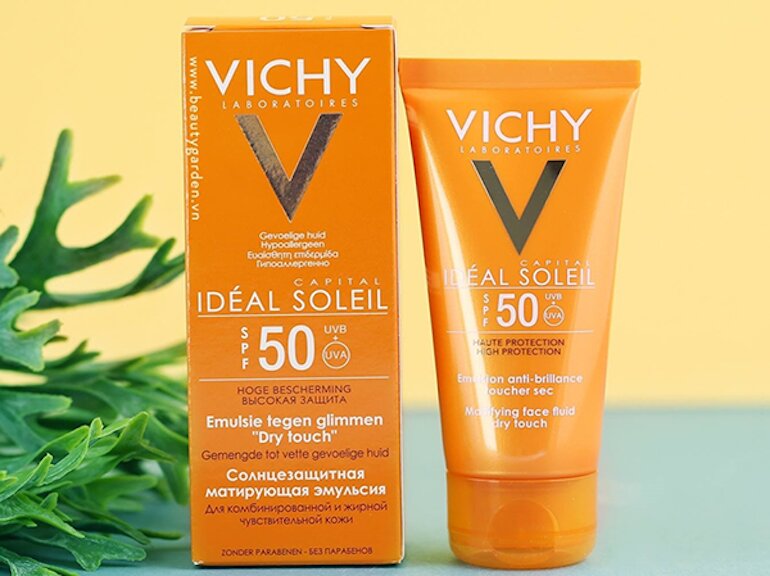 Kem chống nắng cho da khô Vichy Dry Touch