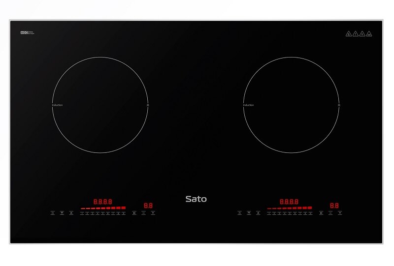 Compare Bosch PPI82560MS and Sato SIH379 N2.2 2-zone induction cooker (A)