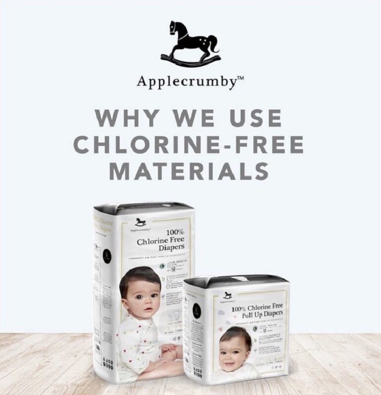 Review chi tiết bỉm Applecrumby
