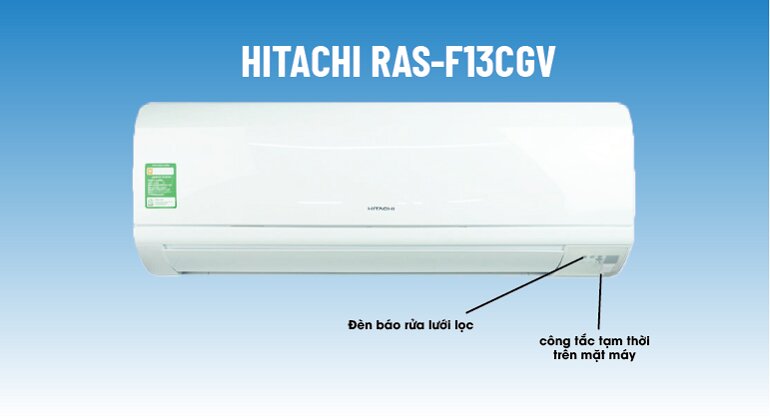 Điều hòa 1 chiều Hitachi RAS-F13CGV 12.000BTU