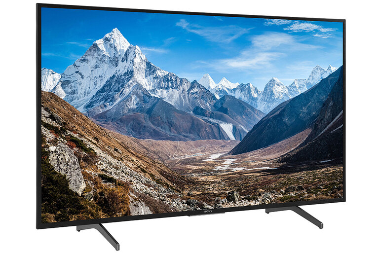 Android Tivi Sony 4K 55 inch KD-55X7500H sở hữu thiết kế tương đối đơn giản nhưng không kém phần thanh lịch