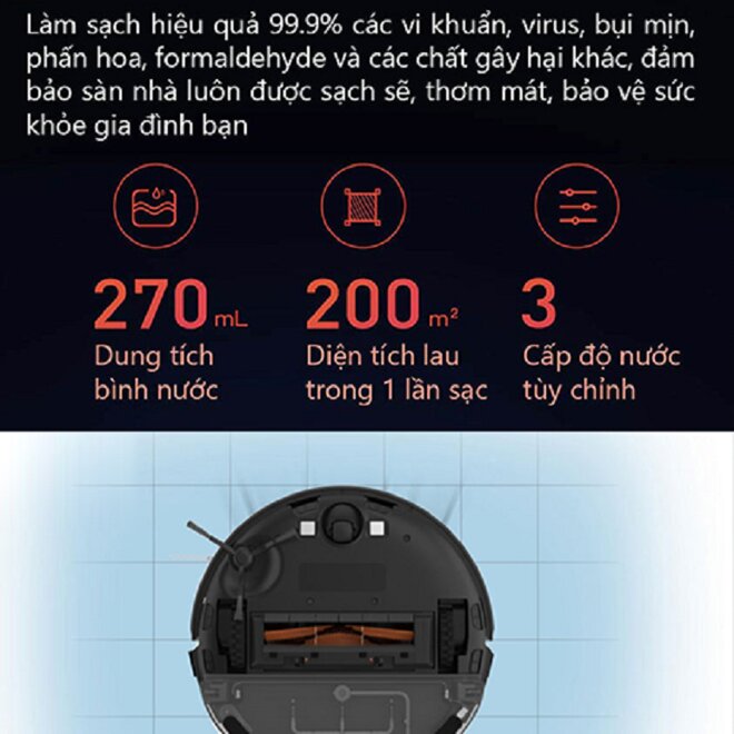 Robot hút bụi Dreame D9 Pro