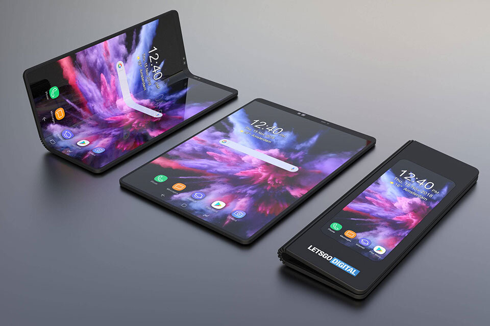 Toàn cảnh thiết kế của Samsung Galaxy Fold 