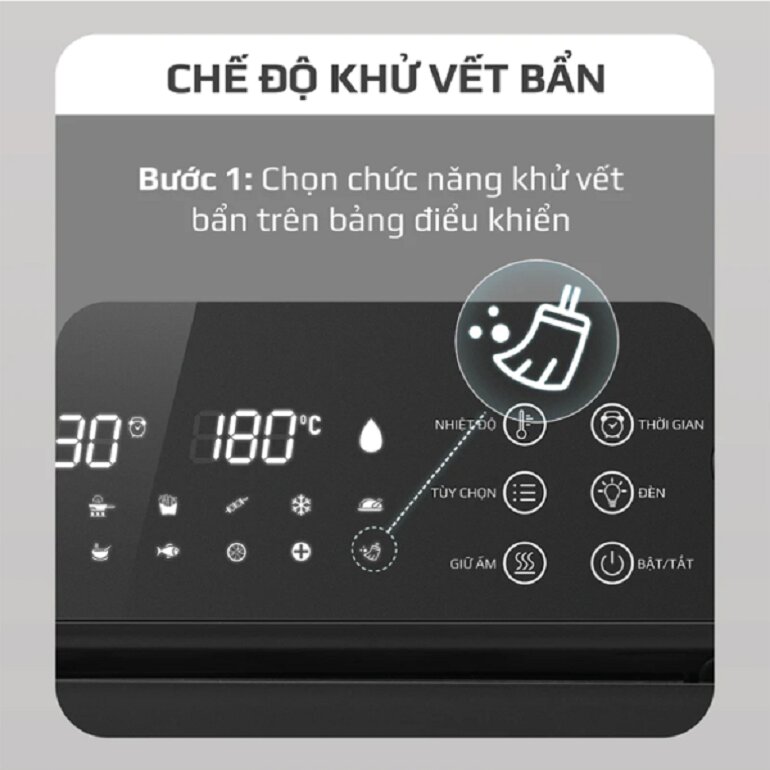 Nồi chiên không dầu - hấp hơi nước Olivo SF18