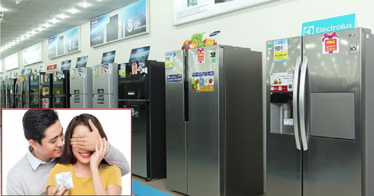 Mách các ông chồng cách tặng tủ lạnh làm quà 20/10 cho vợ không bị "quê"