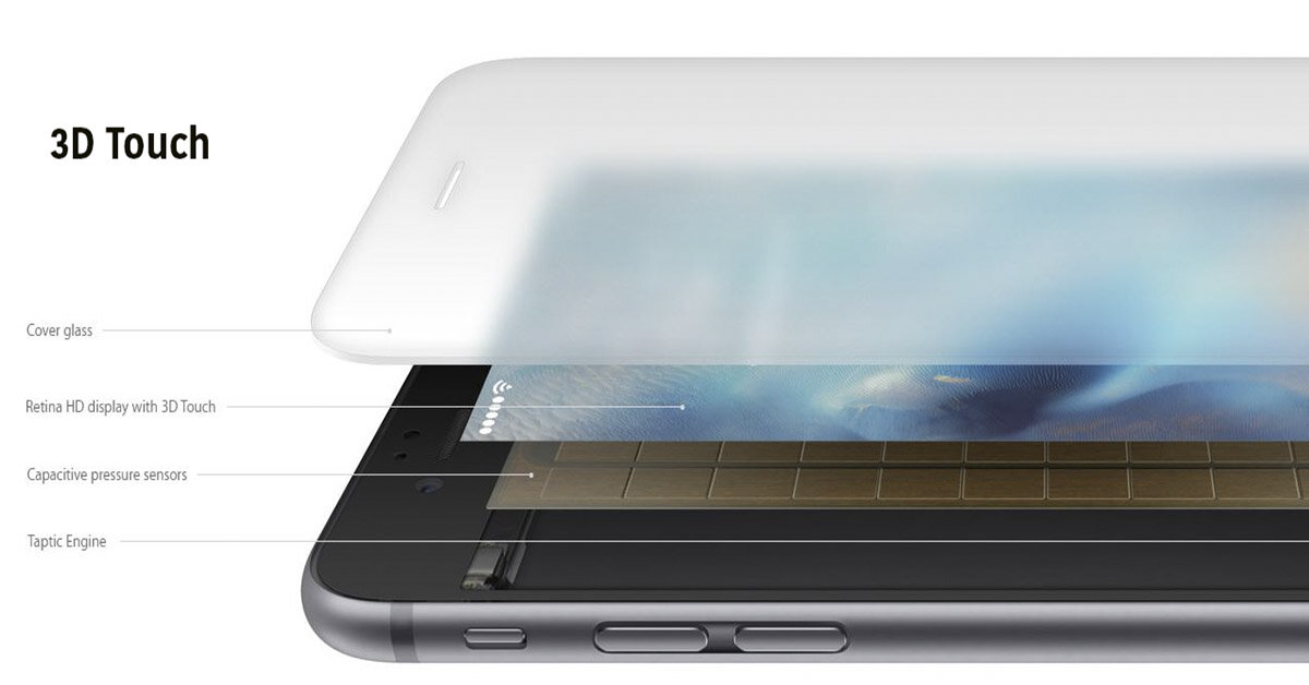 Màn hình cảm ứng lực 3D Touch trên iPhone có thể sẽ bị Apple khai tử