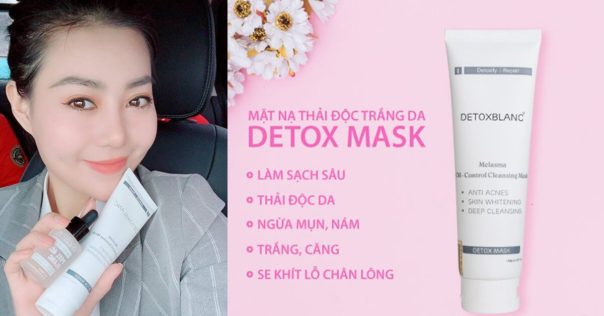 Mặt nạ sủi bọt thải độc trắng da Detox BlanC Mask có tốt không ? Giá bao nhiêu ?