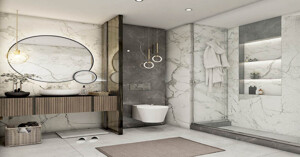 Mẫu thiết kế nội thất nhà tắm đẹp và những lưu ý khi thiết kế bạn cần biết