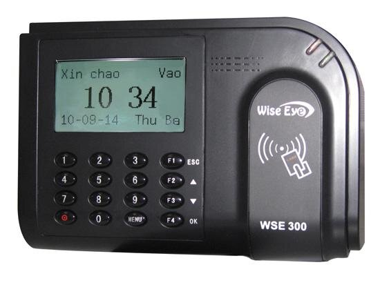 Máy chấm công thẻ cảm ứng Wise Eye WSE-300 - Chính xác và bảo mật