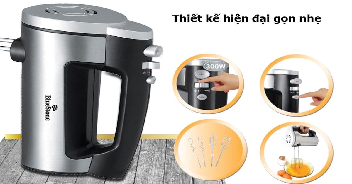 Máy đánh trứng Bluestone có ưu nhược điểm gì nổi bật