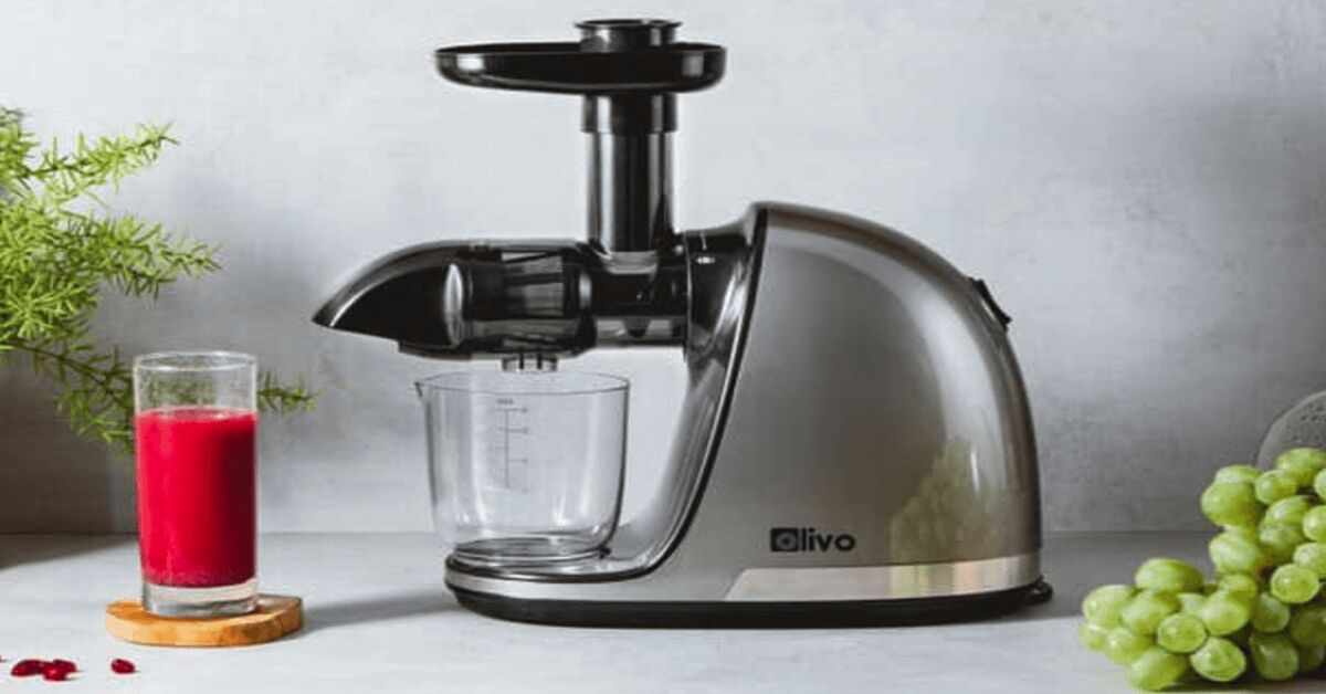 Máy ép chậm Olivo SJ22 - Tiết kiệm không gian bếp, hiệu năng hoạt động tốt