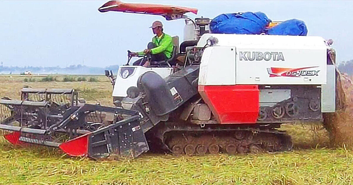 Máy gặt đập liên hợp Kubota chất lượng có tốt không?