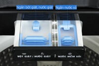 Máy giặt Aqua Inverter 10Kg AQW-DR100JT.BK giá rẻ nhưng nhiều tính năng cao cấp