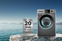 Máy giặt Casper 10.5 kg WF-105VG5 đời mới, siêu tiết kiệm điện, giá lại rẻ dành cho gia đình đông người