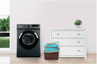 Máy giặt Casper 8kg WF-8VG1 hút khách bởi giá 4 triệu mà có cả giặt hơi nước nóng cao cấp!