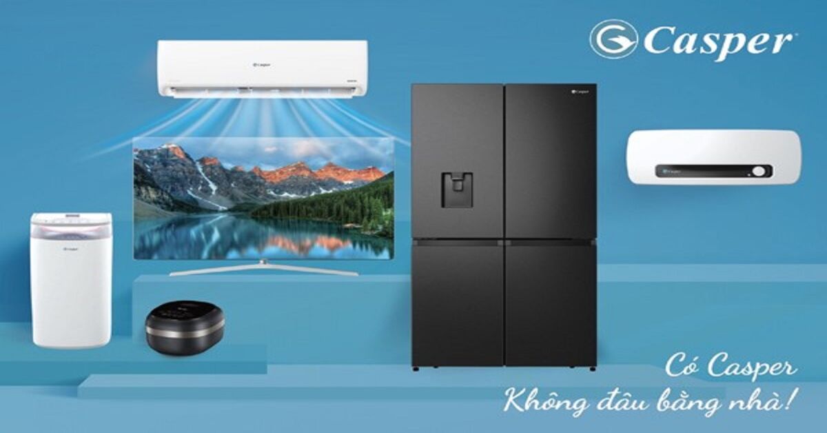 Máy giặt Casper - Lựa chọn tốt nhất cho căn nhà của bạn