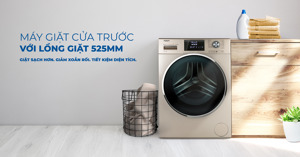 Máy giặt cửa trước loại tốt, bán chạy nhất năm 2023?