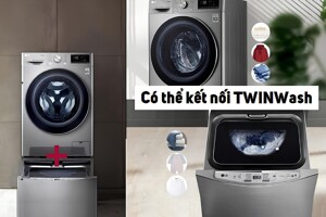 Máy giặt LG 10.5 kg FV1450S3V tuy đời cũ nhưng "cực chất lượng"