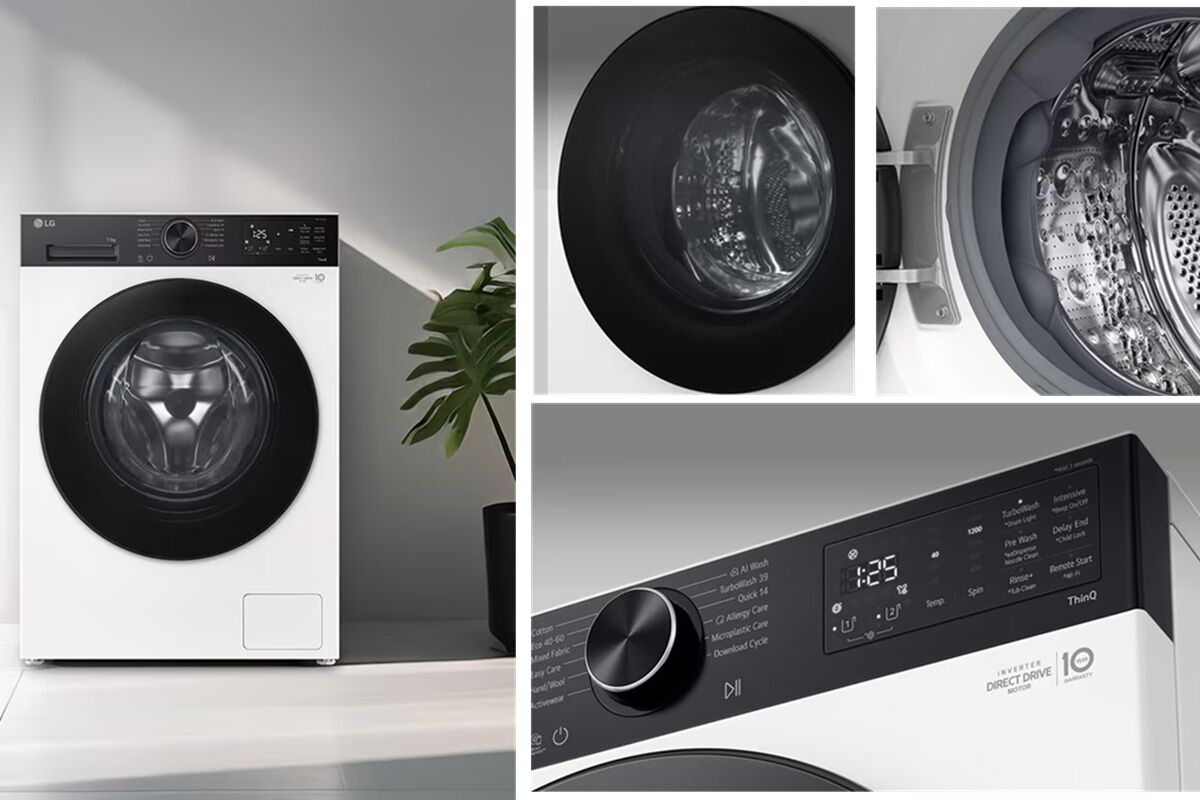 Máy giặt LG 10kg FX1410N5W ghi điểm nhờ trang bị hiện đại, giá hợp lý