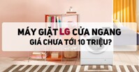 Máy giặt LG cửa ngang 9kg có giá dưới 10 triệu