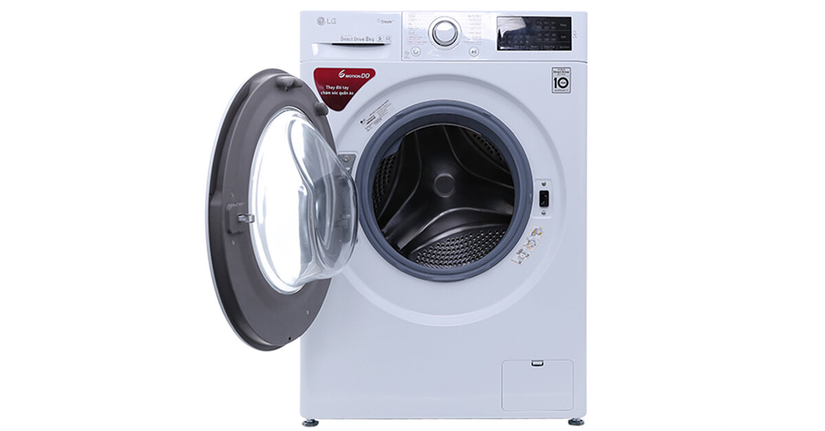 Máy giặt LG FC1408s4W2 8kg có ồn không? giặt có sạch và tiết kiệm điện nước không?