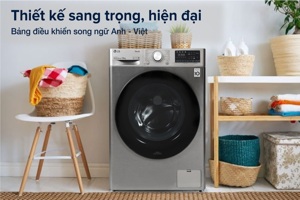 Máy giặt LG Inverter 10 kg FV1410S4P: Máy giặt AI cao cấp giảm giá hời cuối năm 2024