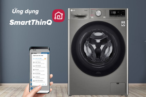 Máy giặt LG Inverter 11 kg FV1411S4P chỉ còn 8 triệu đồng: Lựa chọn hời cho gia đình đông thành viên