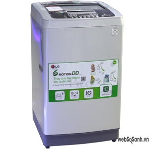 Máy giặt LG WFD8525DD giặt sạch hoàn toàn cặn bột giặt