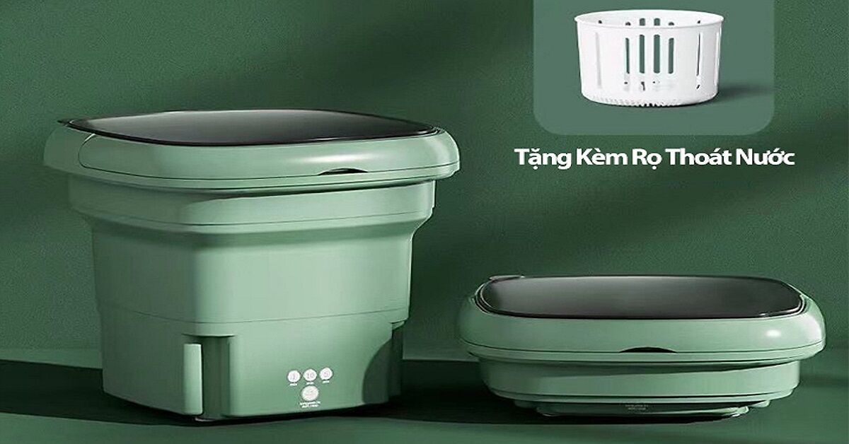 Máy giặt mini gấp gọn là gì? Có nên mua?
