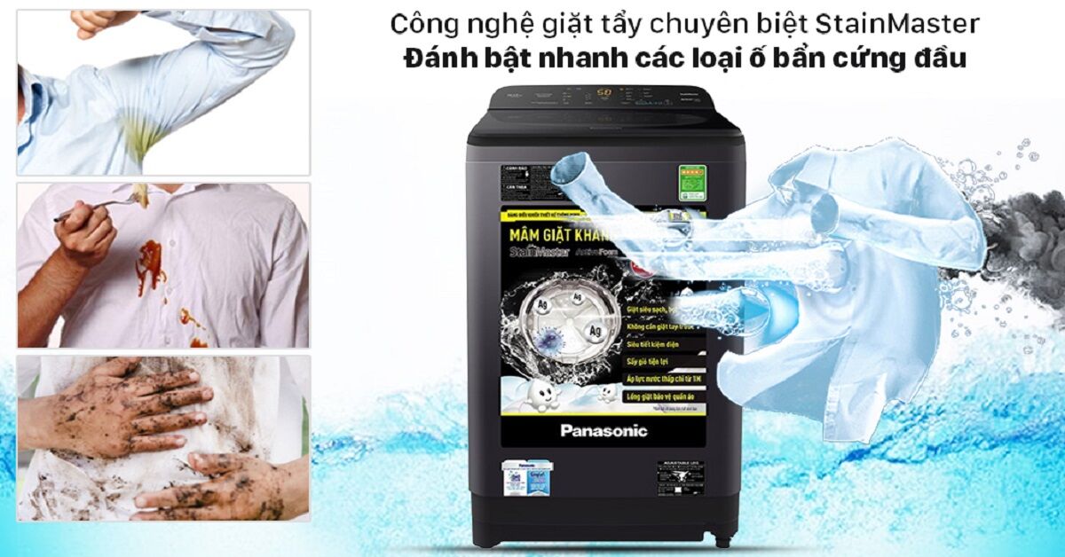 Máy giặt Panasonic 9 Kg NA-F90A9BRV sở hữu những công nghệ gì đáng chú ý