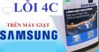 Máy giặt Samsung cửa đứng báo lỗi 4C, phải làm sao khắc phục?