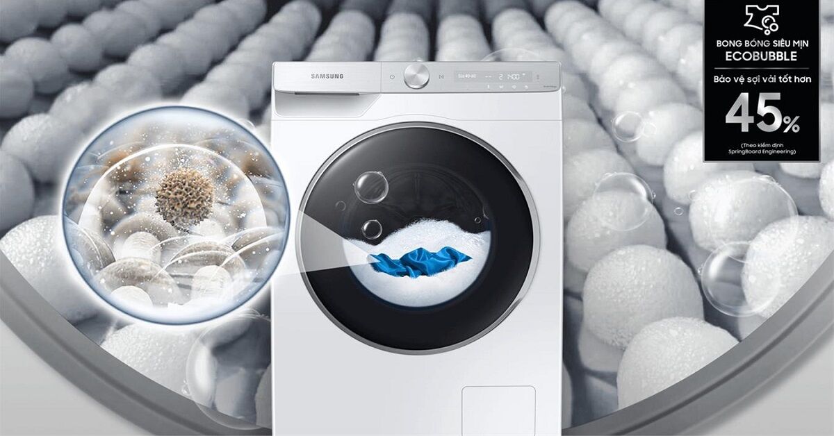 Máy giặt Samsung cửa ngang 10kg WW10TA046AE/SV giá rẻ