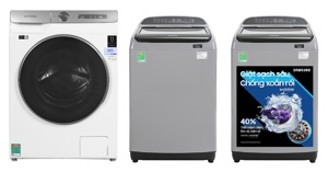 Máy giặt Samsung loại nào tốt? Samsung 9 kg WA90T5260BY hay Samsung 10kg WW10TP44DSH/SV