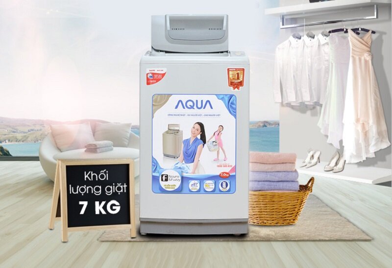 Máy giặt Sanyo 7kg lồng đứng giá bao nhiêu ?