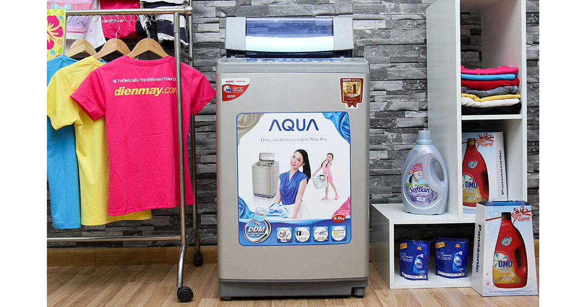 Máy giặt Sanyo 8kg giá bao nhiêu? Dùng sản phẩm này có tốt không?