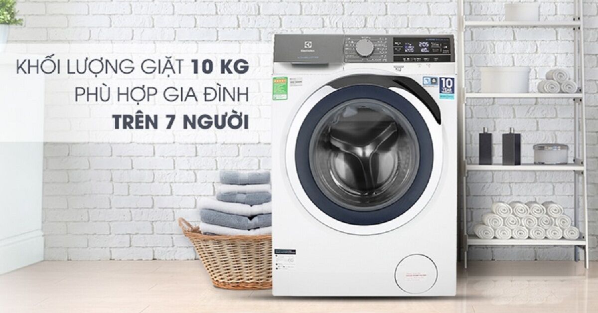 Máy giặt sấy Electrolux - Dòng sản phẩm được nhiều người tin dùng