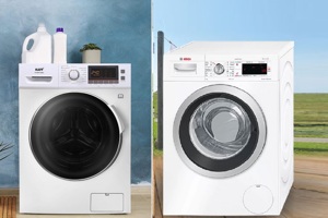 Máy giặt sấy Kaff 12 kg KF-MFC120EU đối đầu Bosch WVG30462SG: Lựa chọn nào tốt hơn?
